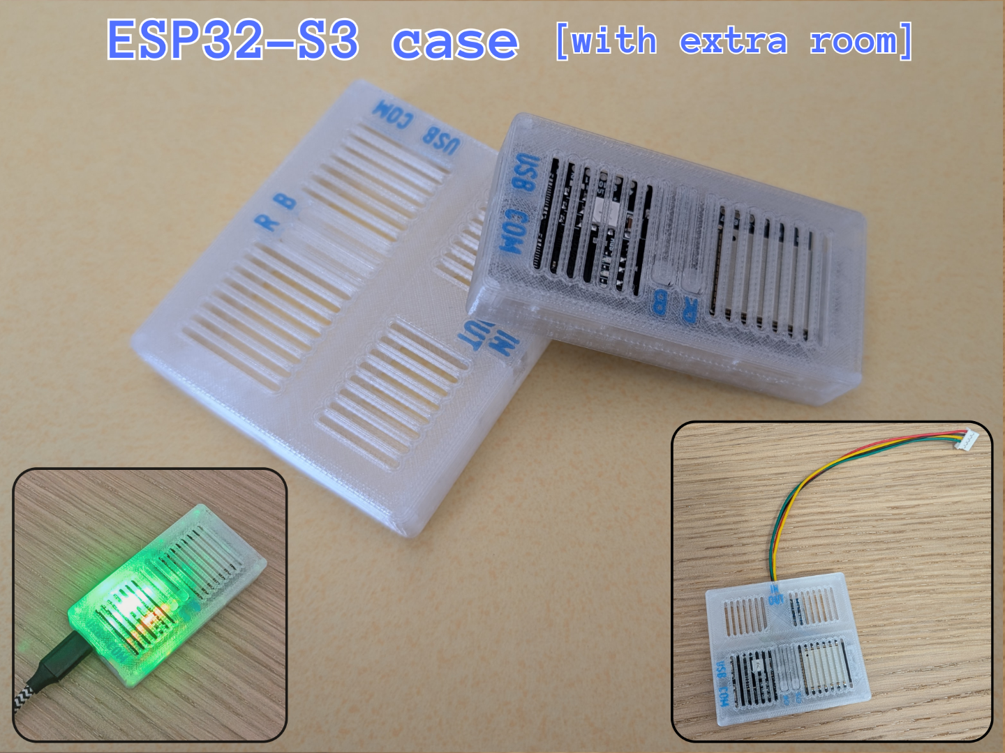 ESP32-S3 case [with extra room]