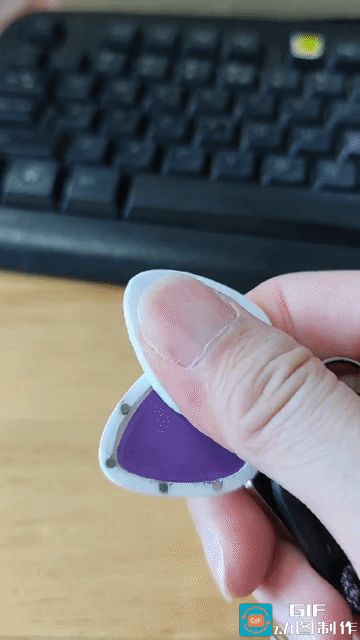 吉他拨片收纳钥匙扣