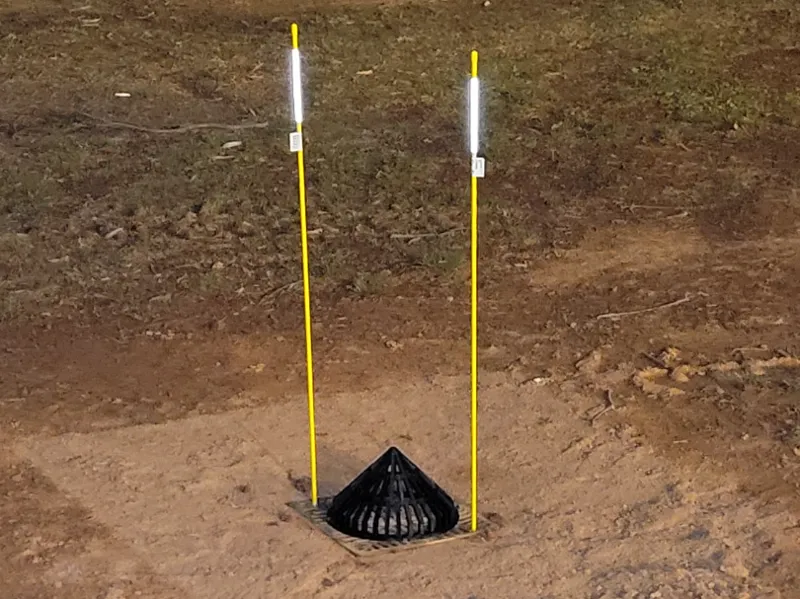 Atrium Drain Grate (cone shape) cap