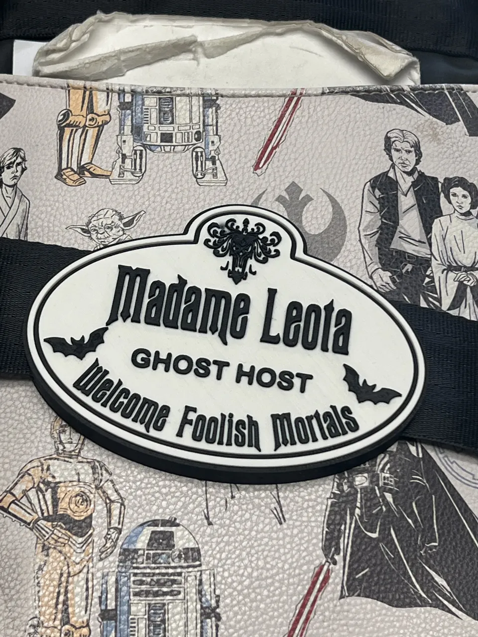 Haunted Mansion Cast Member Tag Bag Strap Charm view 3