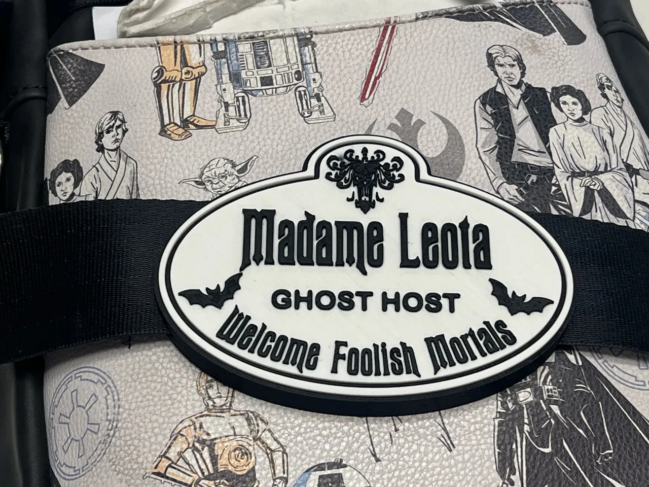 Haunted Mansion Cast Member Tag Bag Strap Charm view 2