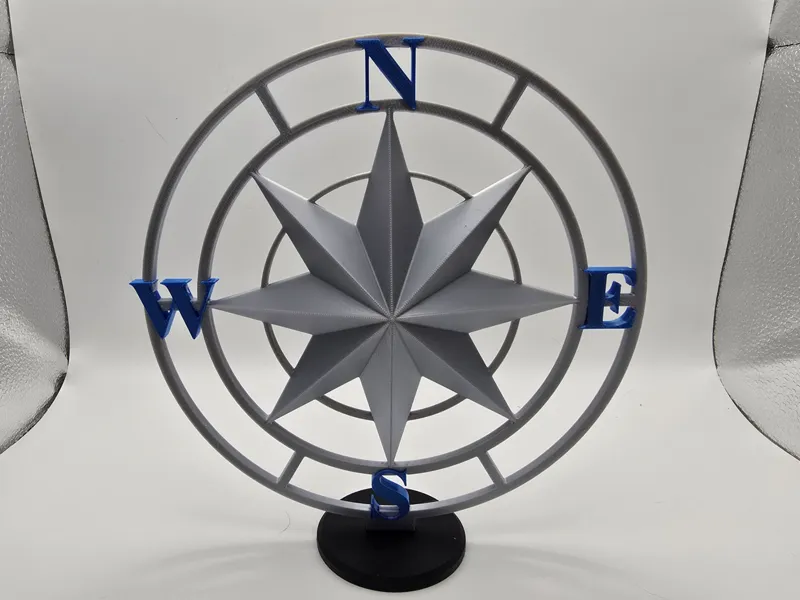 Compass Rose Table Decoration