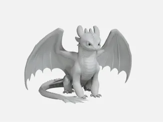 Dragão estilo Fúria da Luz
