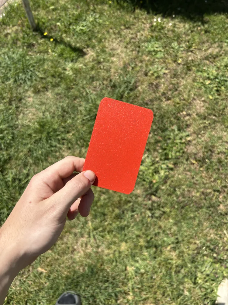 Red Card Project Red Card - Free 3D Print Model - MakerWorld