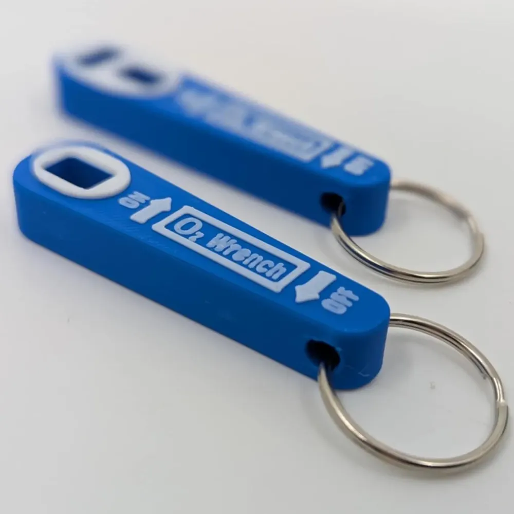 Oxygen Key Wrench for healthcare providers - Free 3D Print Model ...