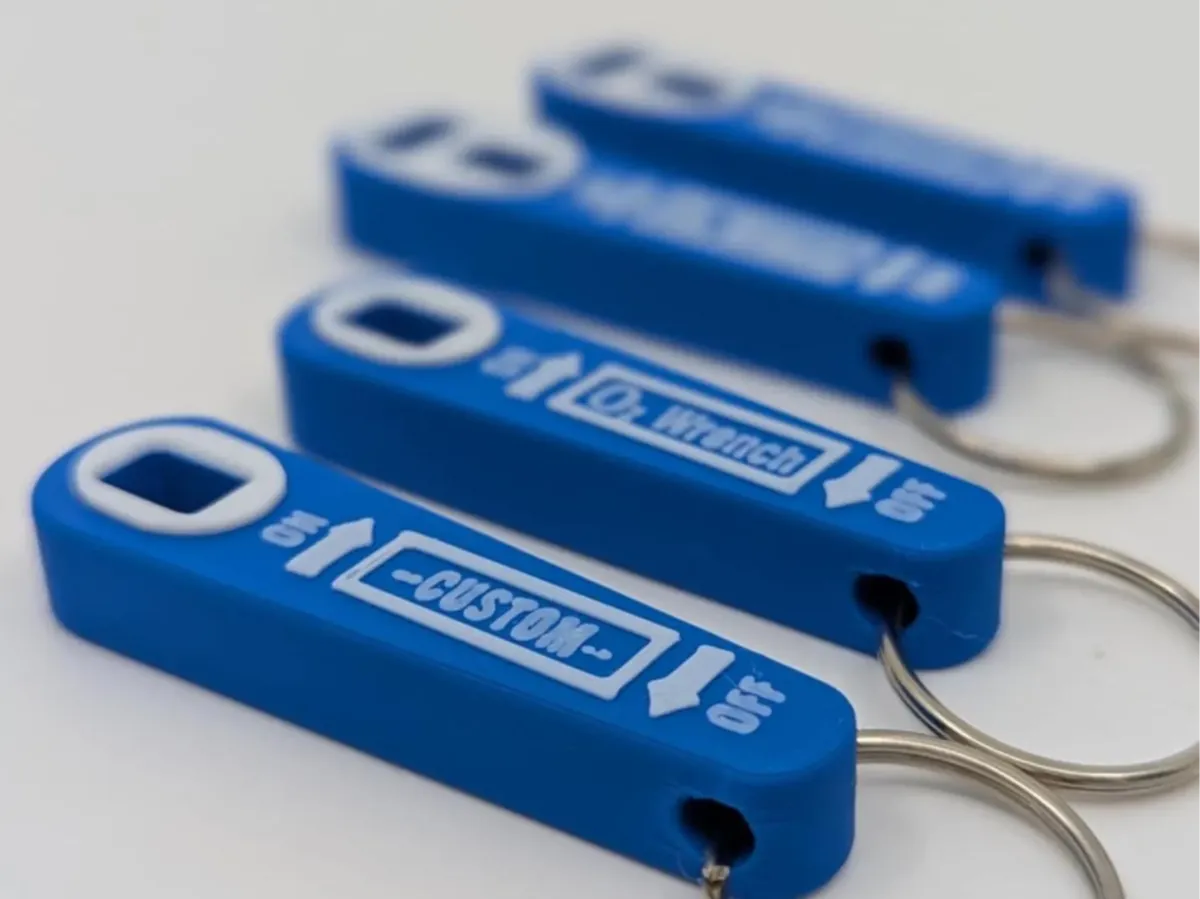 Oxygen Key Wrench for healthcare providers - Free 3D Print Model ...