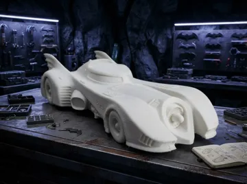 Modelo para impresión 3D: 1989 Batmobile | Classic Batman Movie Car — vista de referencia 5