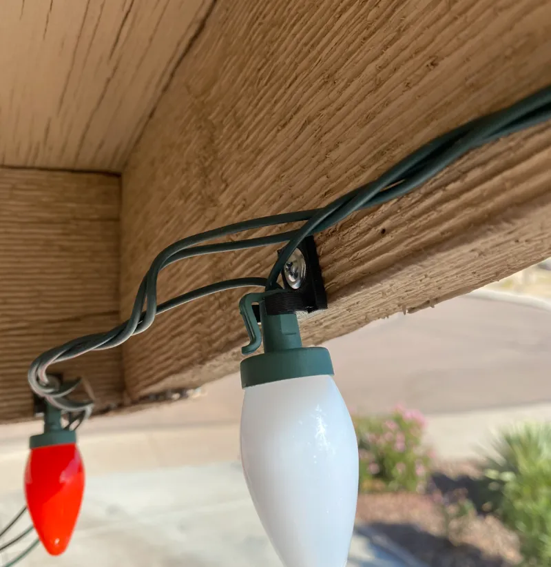 Costco C9 Christmas Light Holder & Install Spacer