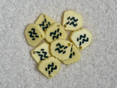 Tibia Magic Wall Rune Keychain (NO AMS)