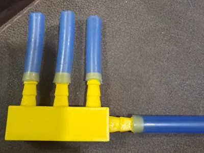 5/16" tubing 3x1 Maple Syrup / Sap Manifold 