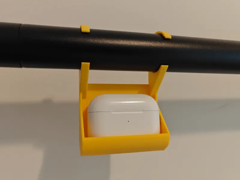 AirPods Case Hanger for Curtain Rods