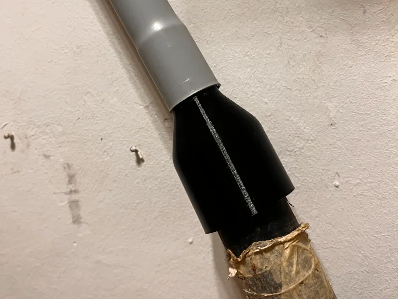 Staubsauger Adapter Ø35 auf Ø25 Kärcher auf DN25