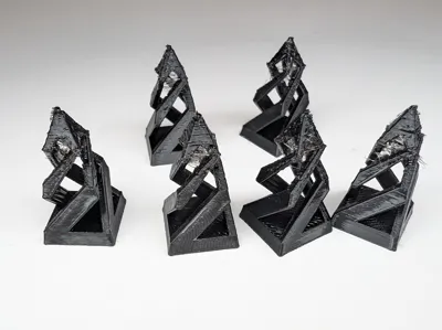 Vibration Dampener Pyramid Spring TPU