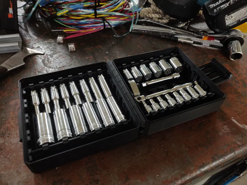 Modular Socket Box! 1/4" Sockets