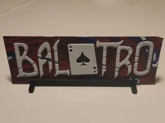 Balatro Logo Hueforge 160x70