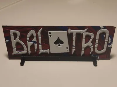 Balatro Logo Hueforge 160x70