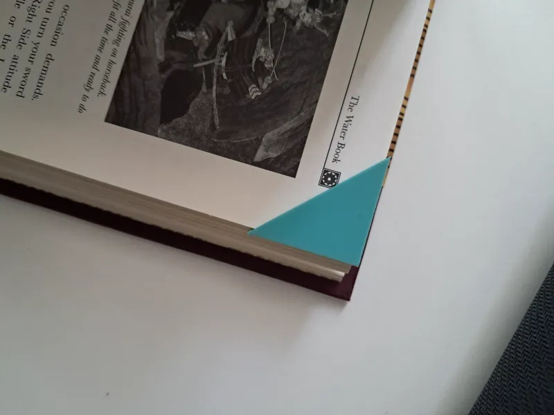 Corner bookmark