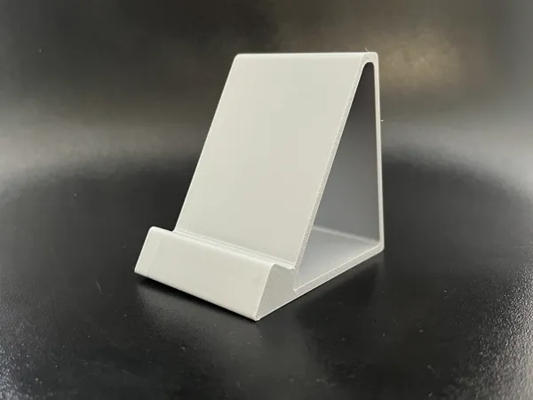 Support téléphone incliné minimaliste