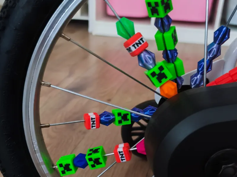 90s Bike Spoke Beads Are Back – Minecraft Edition