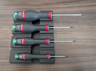 Gridfinity Facom Screwdriver Inserts