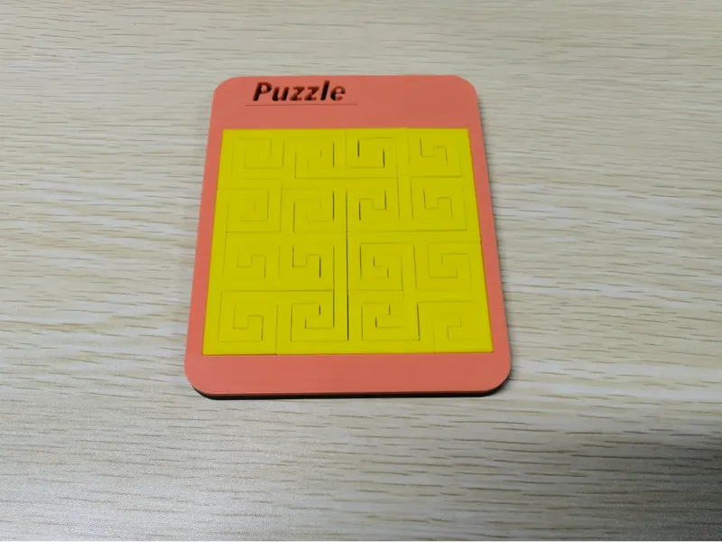 挑战！将回纹拼图块放入正方形中,回纹puzzle谜题！超高难度！享受严丝合缝的快感！