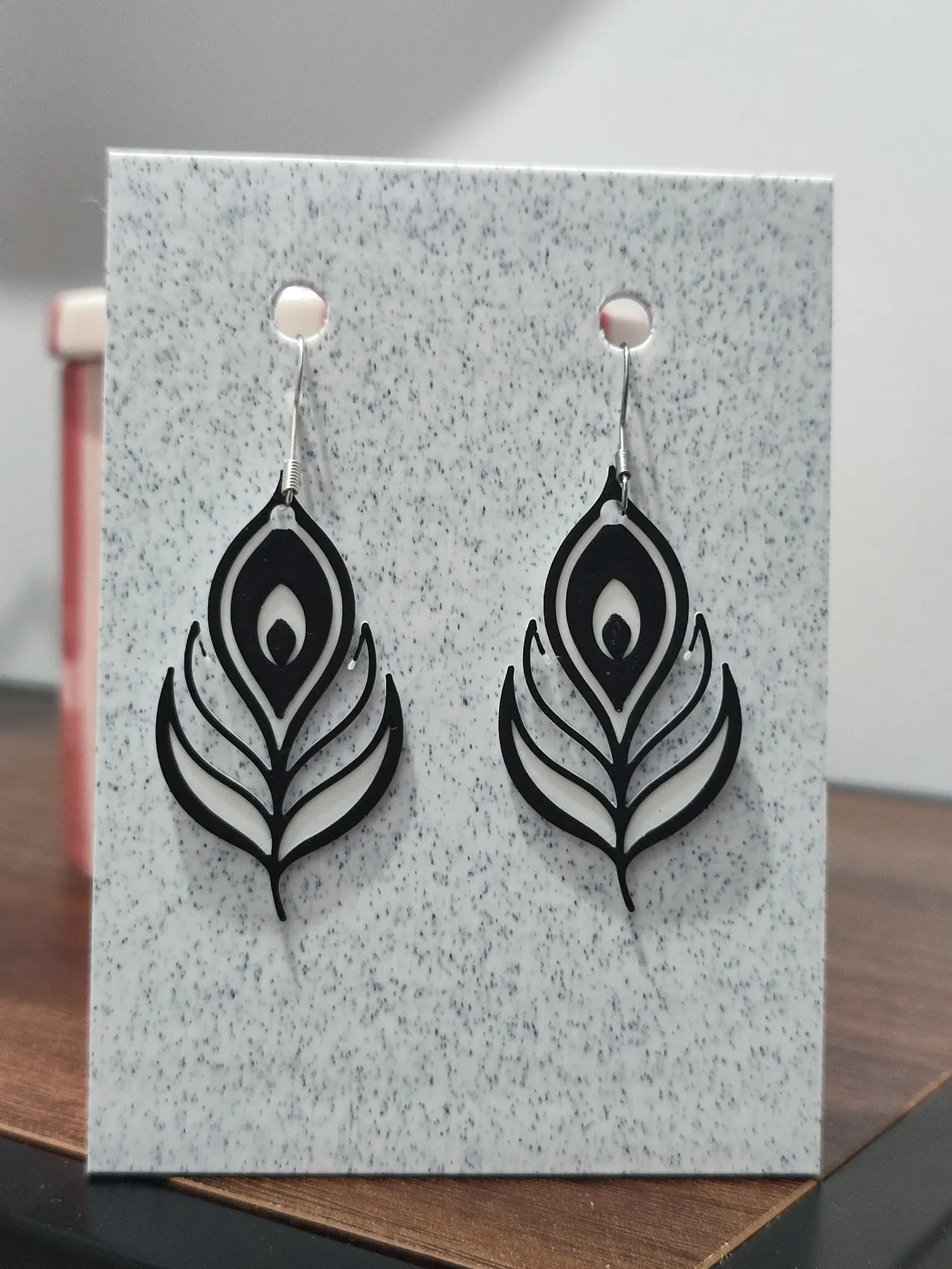 Aretes Aura Pluma view 2