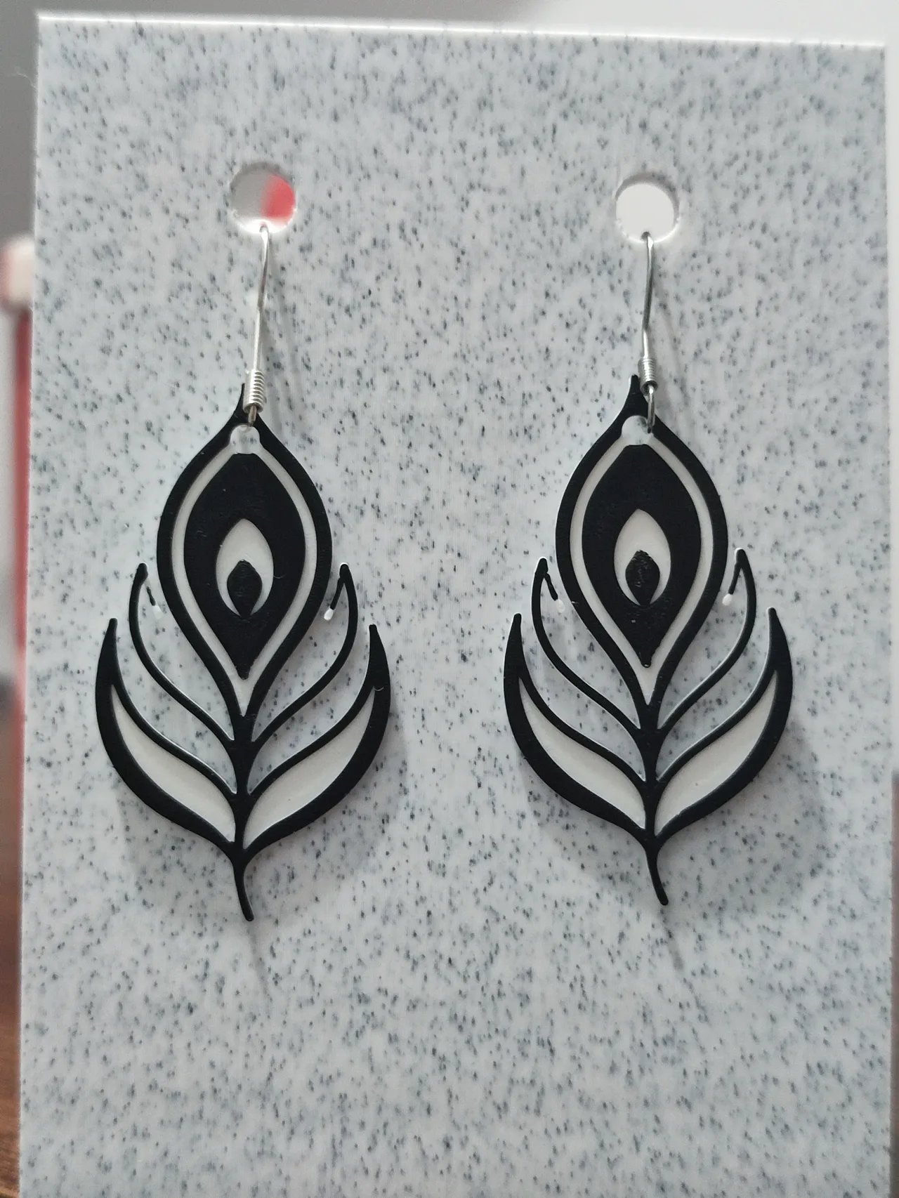 Aretes Aura Pluma view 3