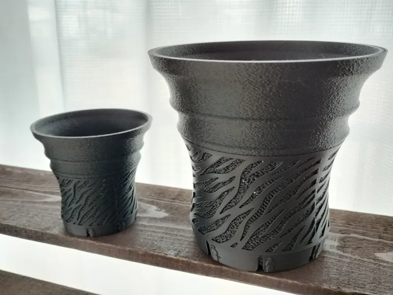 Agave Plant Vase z068 Zebra 166 Mesh 