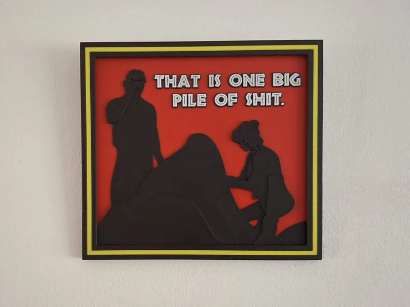 Jurassic Park Fan Art - Relief Picture
