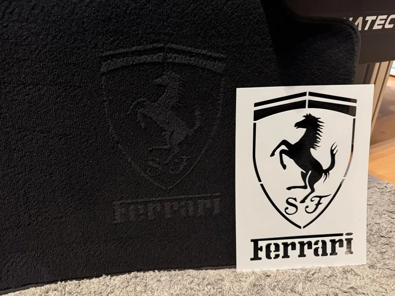 Ferrari Schablone - Detailing
