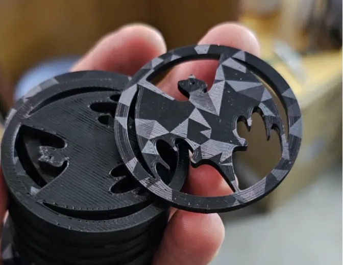 Bat medal/token