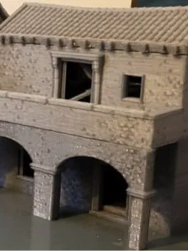 Tapa o cubierta: casa española 2 — vista de referencia 2