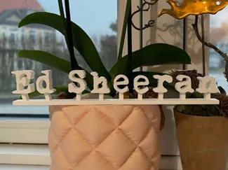 Ed sheeran signature