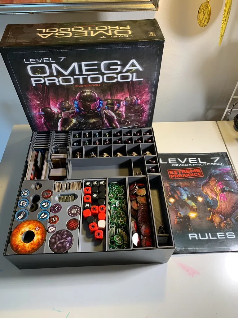 Level 7 - Omega Protocol Complete Organizer by Rune - MakerWorld