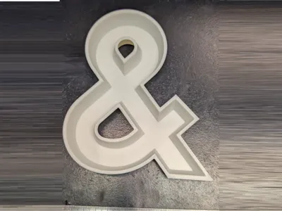 Ampersand Candy Dish
