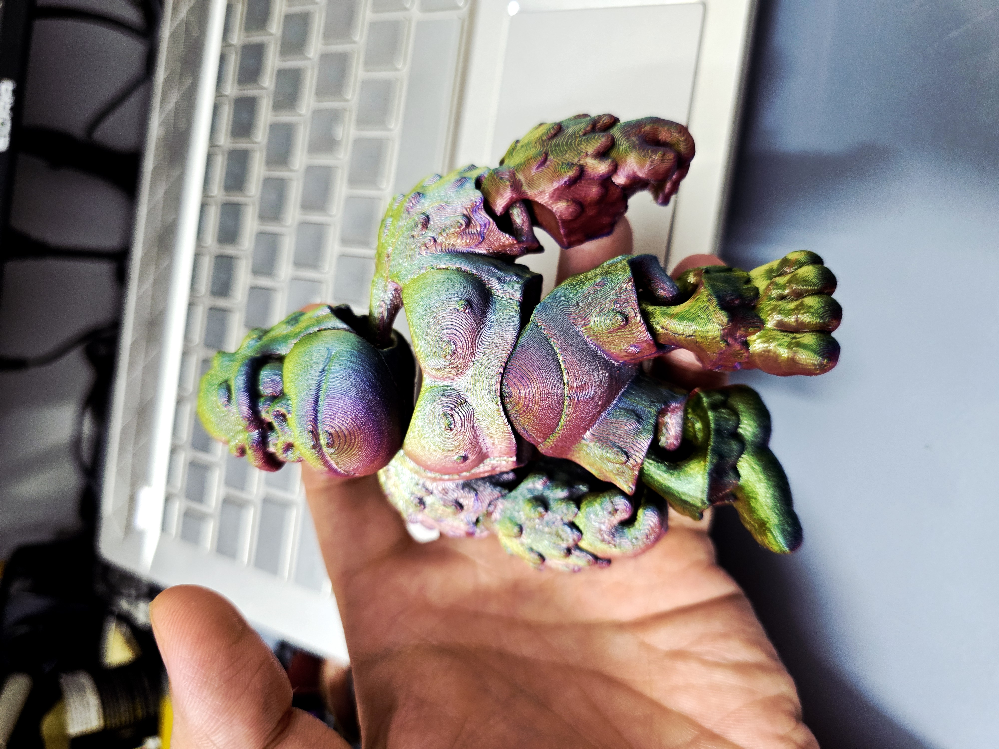 Miniatura 5 do modelo 3D Flexi Mini Gorilla