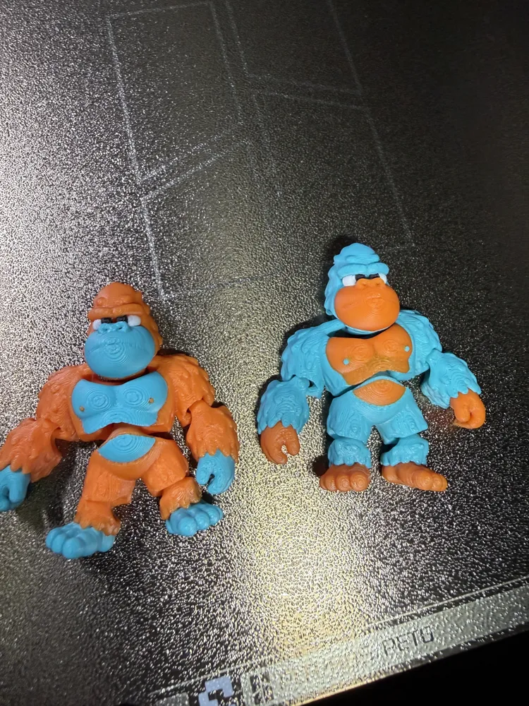 Flexi Mini Gorilla Figure - Miniatures - PLA - 3D printed product - фото 9