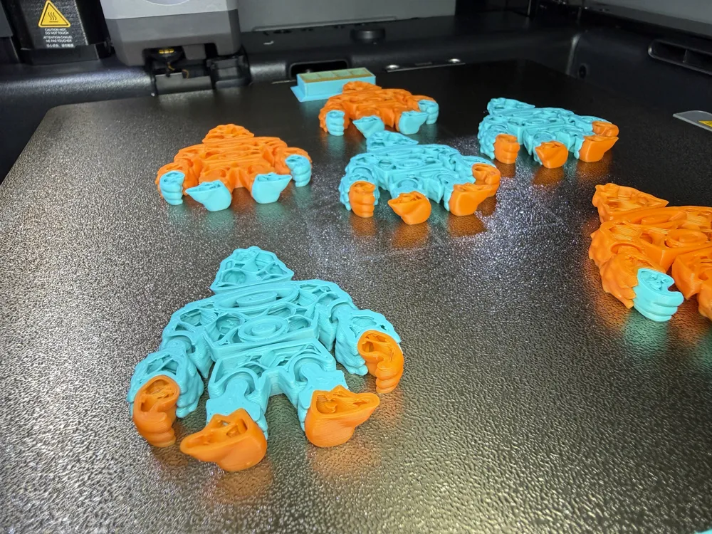Flexi Mini Gorilla Figure - Miniatures - PLA - 3D printed product - фото 2