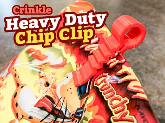 Crinkle - Reusable Chip Clip – Heavy Duty Clamp