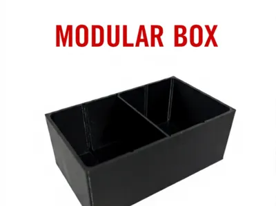 Modular Storage Tray with Dividers