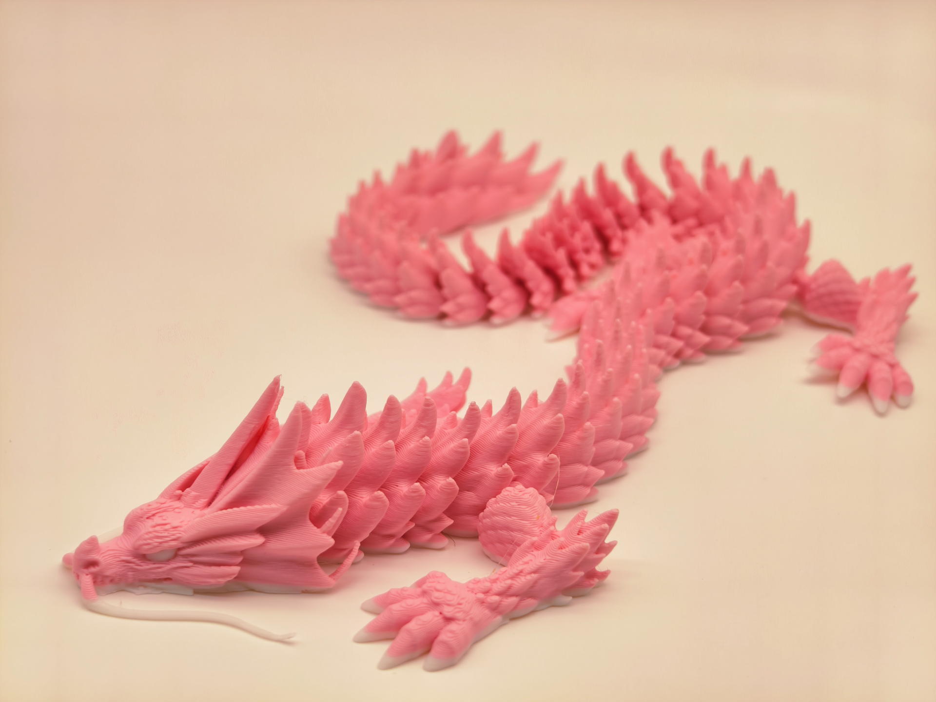 Miniatura 1 do modelo 3D 凡人修仙传的毒蛟，龙，无需支撑，MINI可打