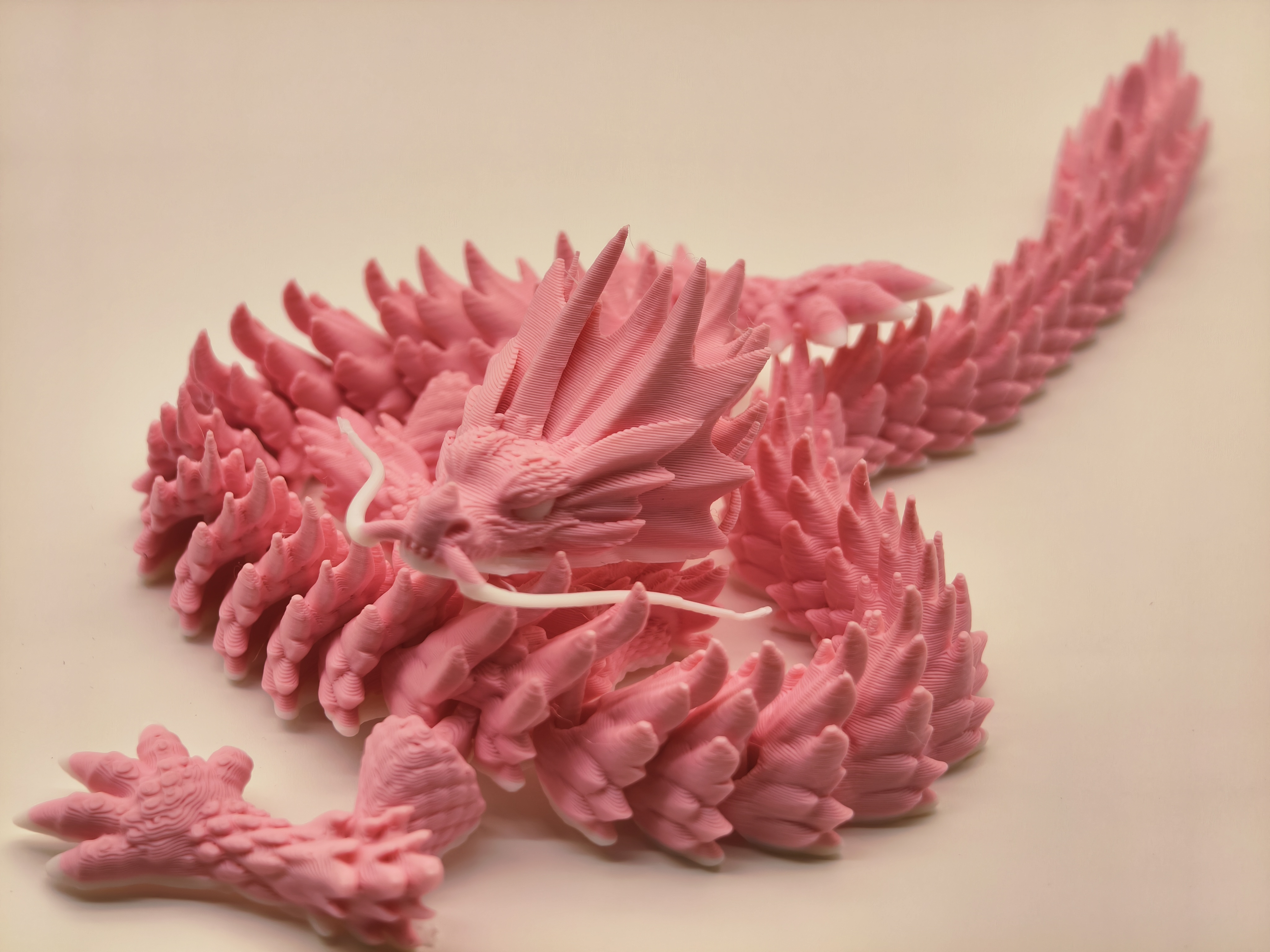 Miniatura 2 do modelo 3D 凡人修仙传的毒蛟，龙，无需支撑，MINI可打