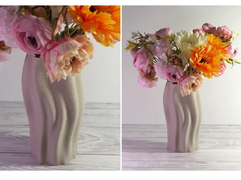Wavy Organic Vase