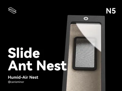 Slide Ant Nest - N5  (Humid-Air Nest)