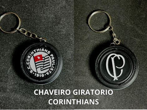 CHAVEIRO  CORINTHIANS GIRATORIO