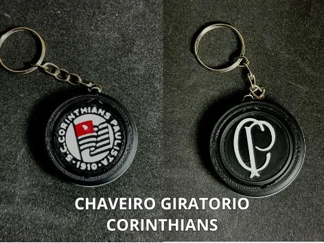 CHAVEIRO  CORINTHIANS GIRATORIO
