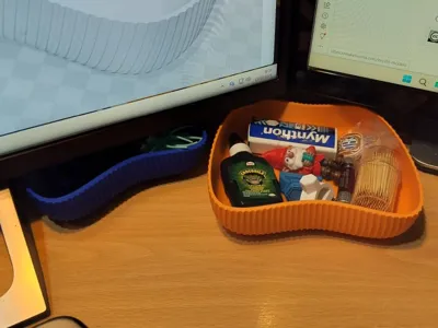 Box Under Monitor