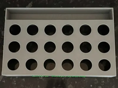 rubber stamp stand