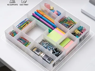 GridFlow Desktop Organizer