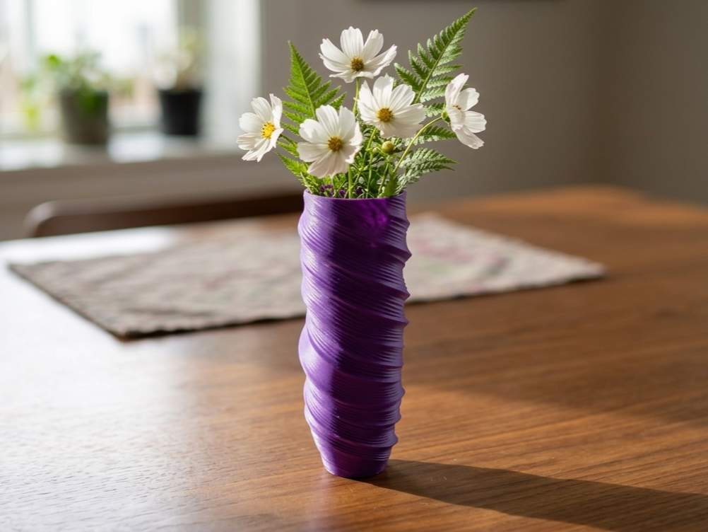 The Spiral Radiance Vase